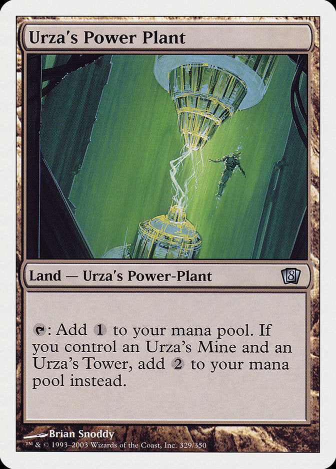 Urza's Power Plant [Eighth Edition] | Gate City Games LLC