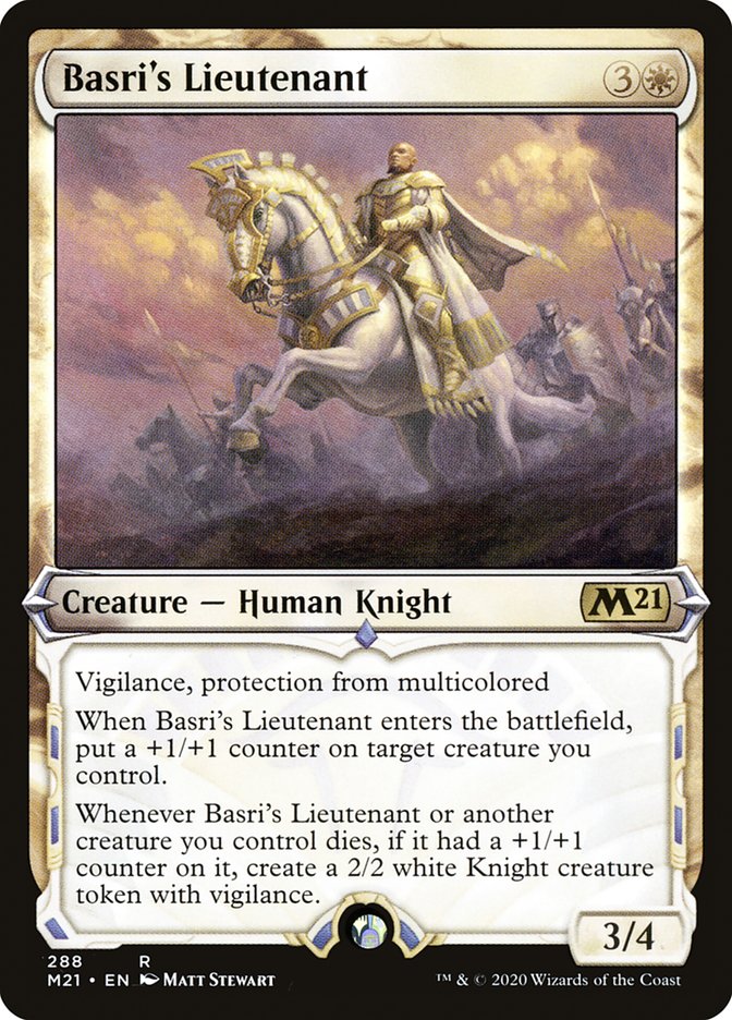 Basri's Lieutenant (Showcase) [Core Set 2021] | Gate City Games LLC