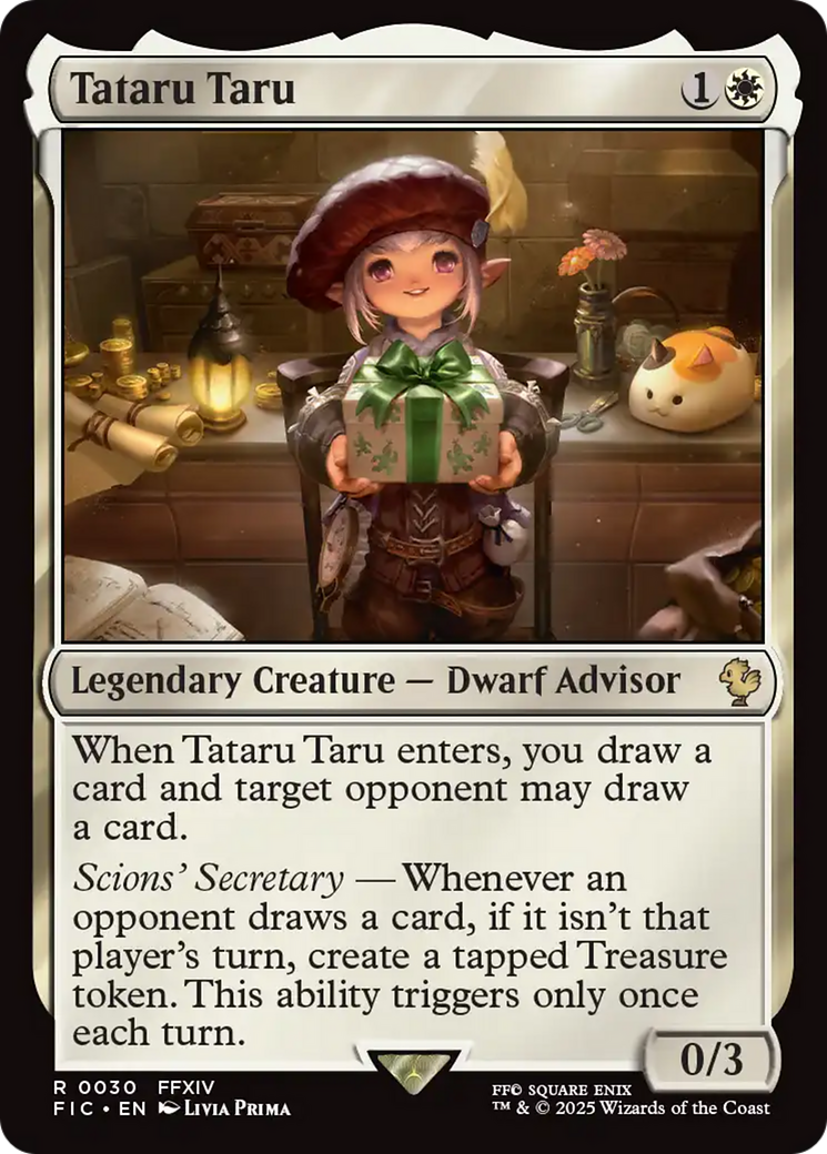Tataru Taru [FINAL FANTASY Commander] | Gate City Games LLC