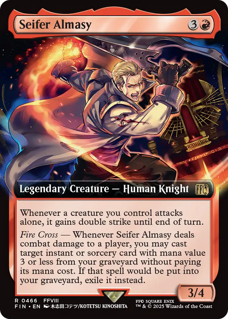 Seifer Almasy (Extended Art) [FINAL FANTASY] | Gate City Games LLC