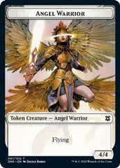 Angel Warrior // Shark Double-Sided Token [Challenger Decks 2021 Tokens] | Gate City Games LLC