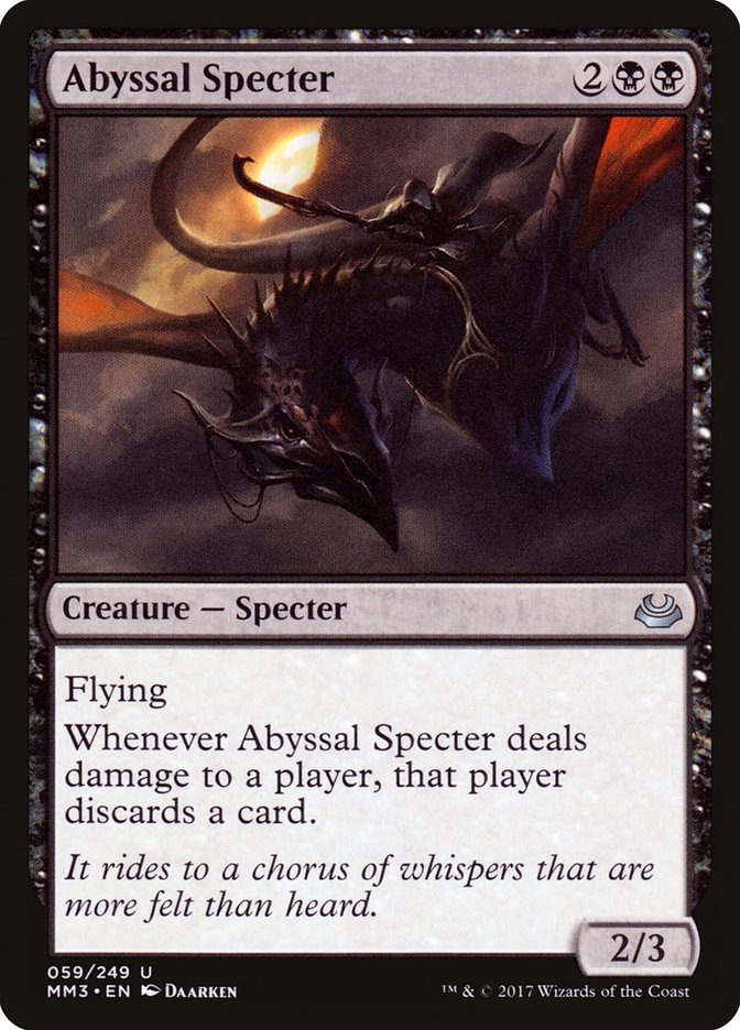 Abyssal Specter [Modern Masters 2017] | Gate City Games LLC