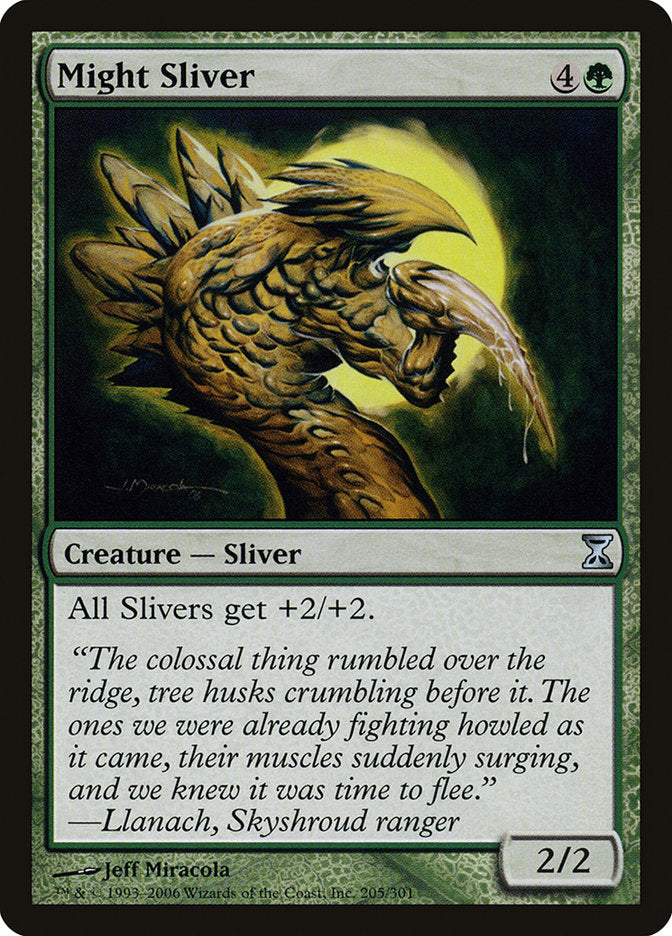 Might Sliver [Time Spiral] | Gate City Games LLC