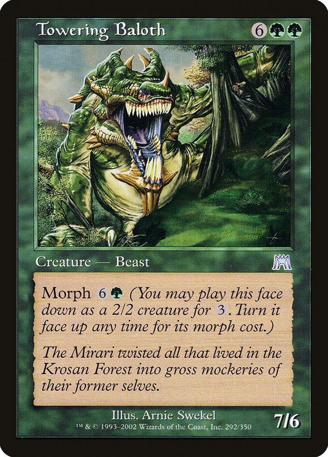 Towering Baloth [Onslaught] | Gate City Games LLC