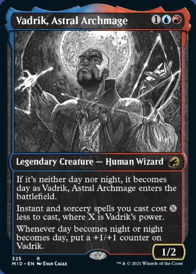 Vadrik, Astral Archmage (Showcase Eternal Night) [Innistrad: Midnight Hunt] | Gate City Games LLC