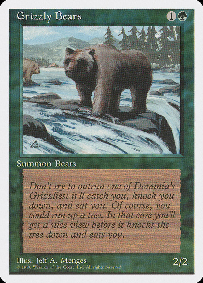 Grizzly Bears [Introductory Two-Player Set] | Gate City Games LLC