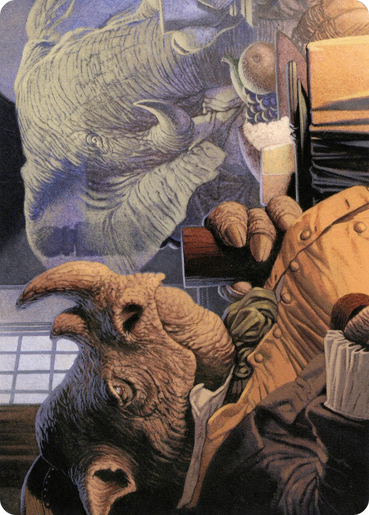 Late to Dinner Art Card [Modern Horizons 2 Art Series] | Gate City Games LLC