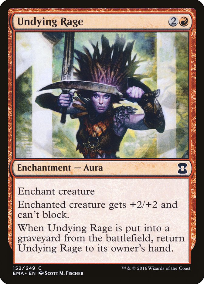 Undying Rage [Eternal Masters] | Gate City Games LLC