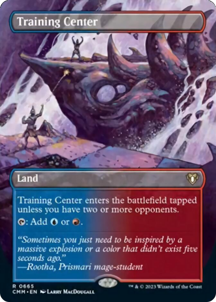 Training Center (Borderless Alternate Art) [Commander Masters] | Gate City Games LLC