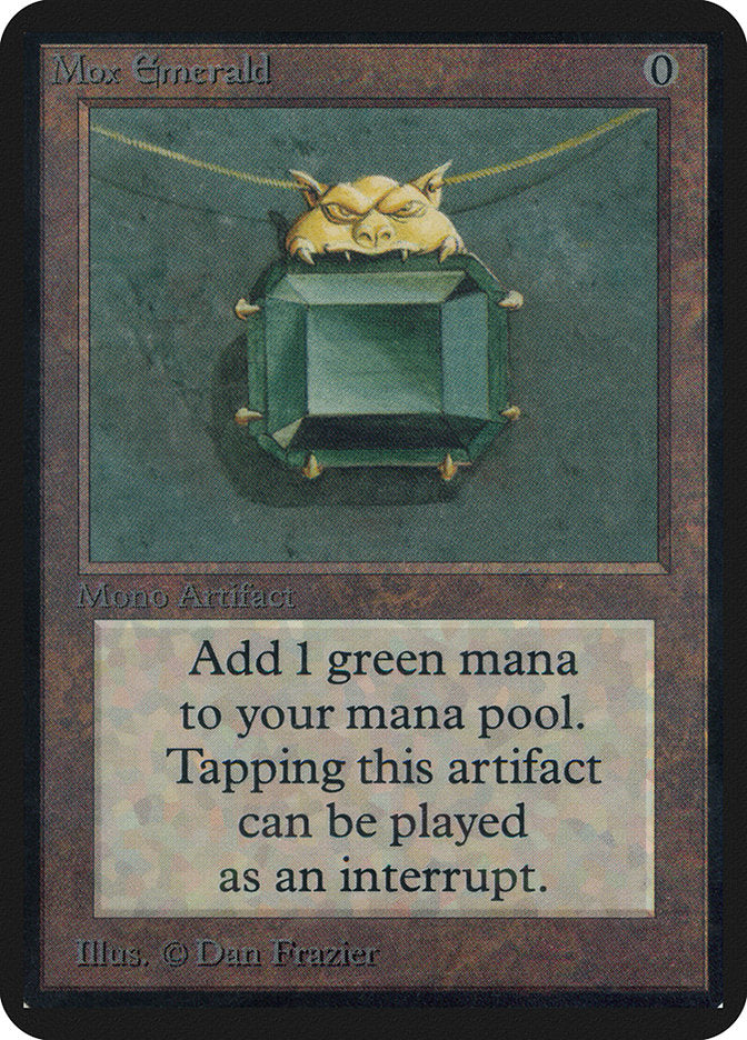 Mox Emerald [Alpha Edition] | Gate City Games LLC