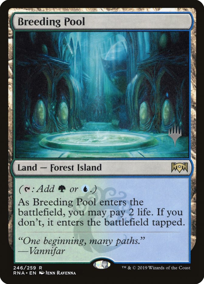 Breeding Pool (Promo Pack) [Ravnica Allegiance Promos] | Gate City Games LLC