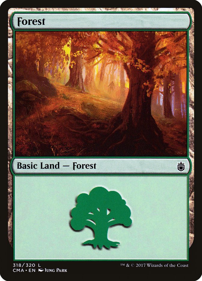 Forest (318) [Commander Anthology] | Gate City Games LLC