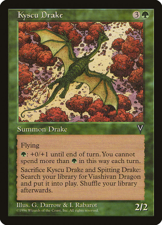 Kyscu Drake [Visions] | Gate City Games LLC