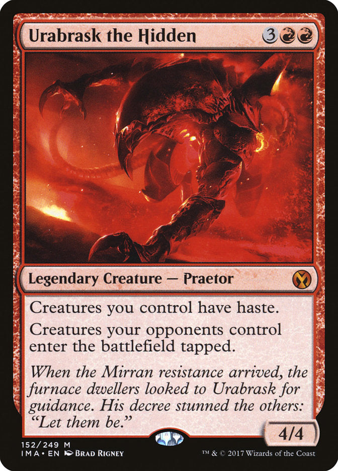Urabrask the Hidden [Iconic Masters] | Gate City Games LLC