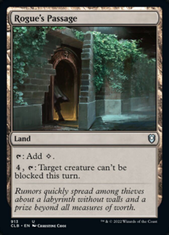 Rogue's Passage [Commander Legends: Battle for Baldur's Gate] | Gate City Games LLC