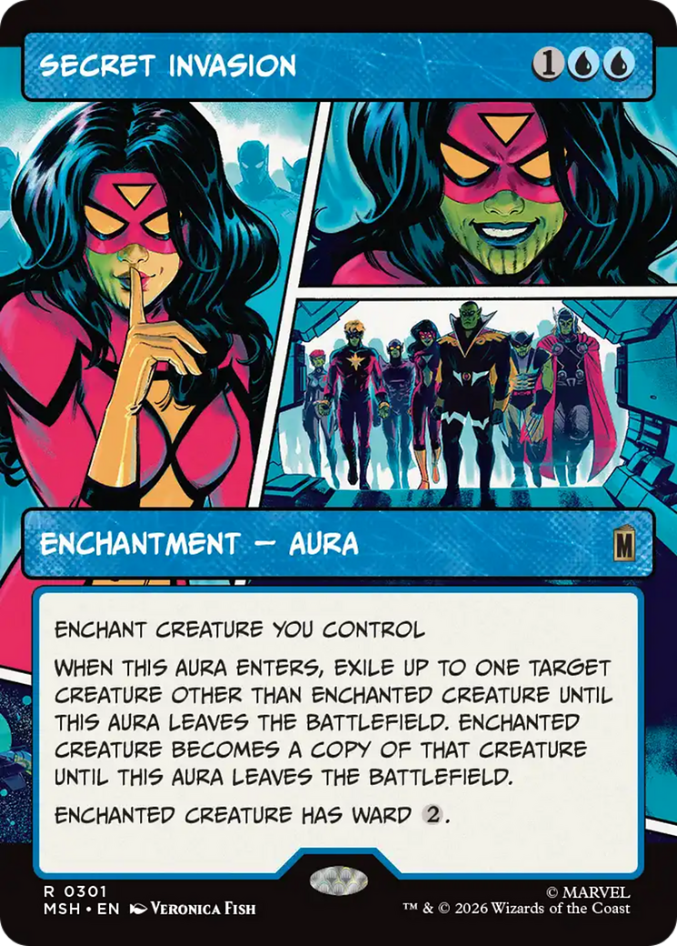 Secret Invasion (Borderless) [Marvel Super Heroes] | Gate City Games LLC