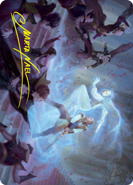 Dorothea's Retribution Art Card (Gold-Stamped Signature) [Innistrad: Crimson Vow Art Series] | Gate City Games LLC