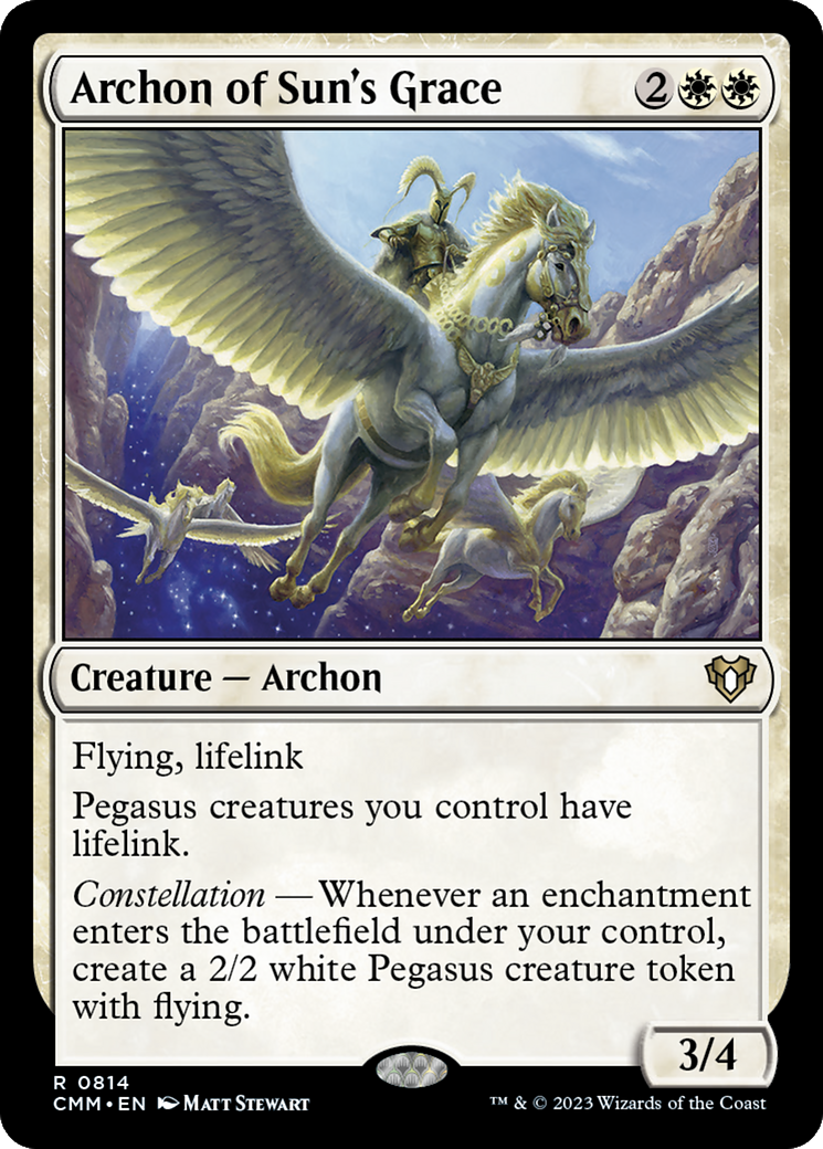 Archon of Sun's Grace [Commander Masters] | Gate City Games LLC