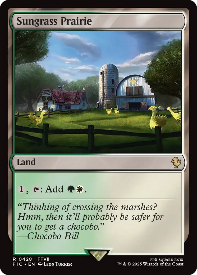 Sungrass Prairie [FINAL FANTASY Commander] | Gate City Games LLC