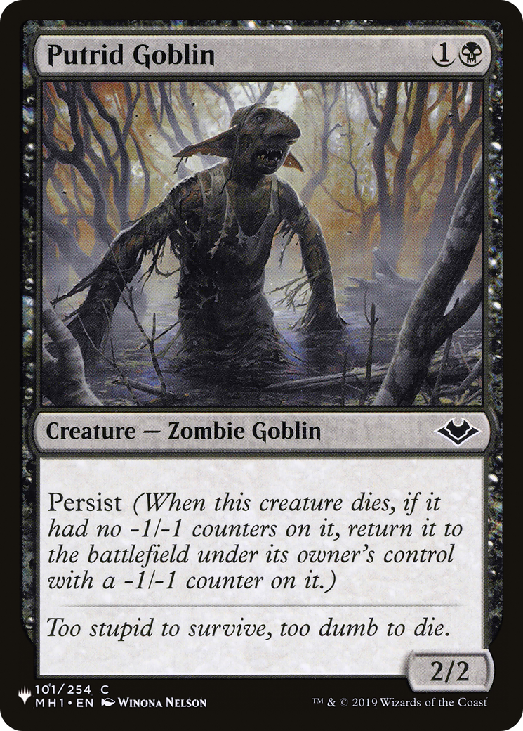 Putrid Goblin [The List] | Gate City Games LLC