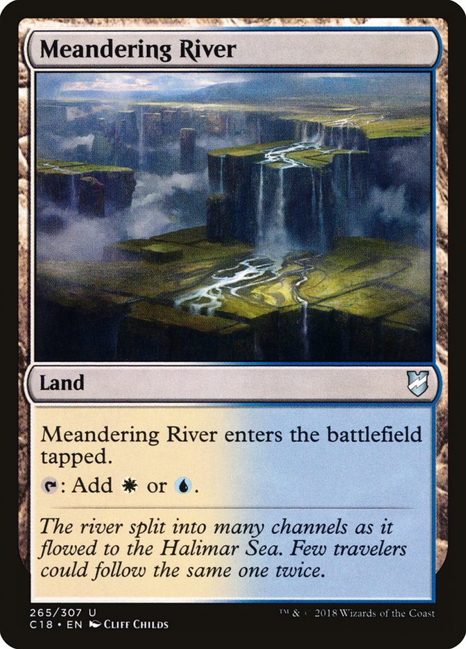 Meandering River [Commander 2018] | Gate City Games LLC