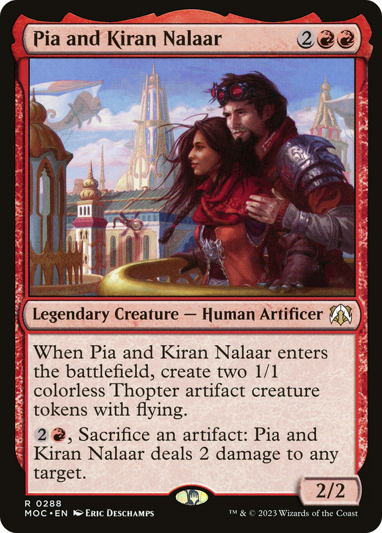 Pia and Kiran Nalaar [March of the Machine Commander] | Gate City Games LLC