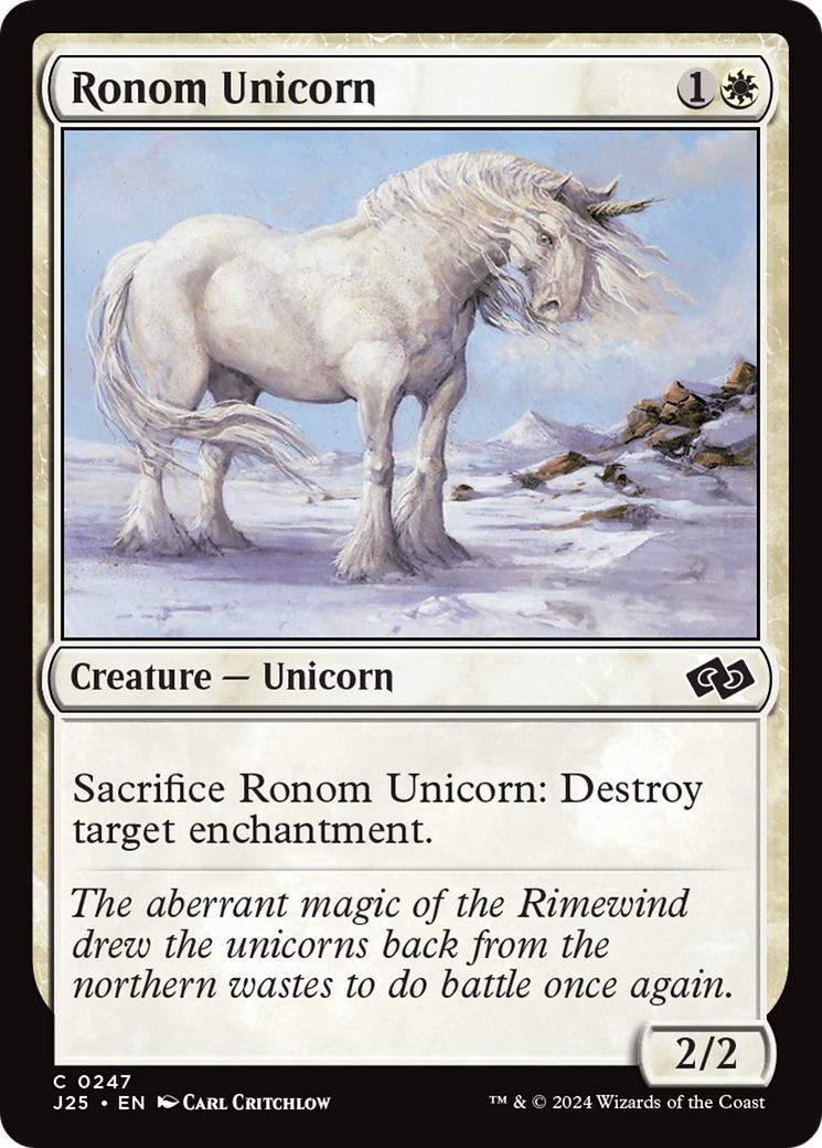 Ronom Unicorn [Foundations Jumpstart] | Gate City Games LLC