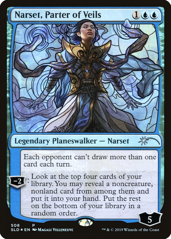 Narset, Parter of Veils (Stained Glass) [Secret Lair Drop Promos] | Gate City Games LLC