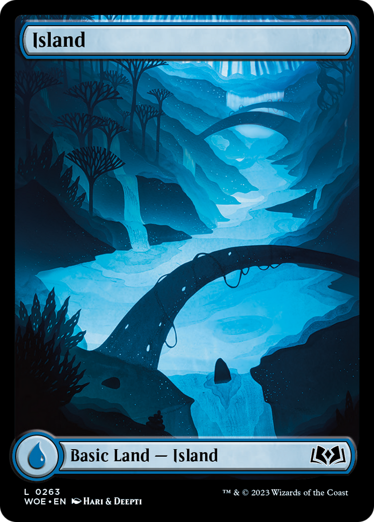 Island (263) (Full-Art) [Wilds of Eldraine] | Gate City Games LLC