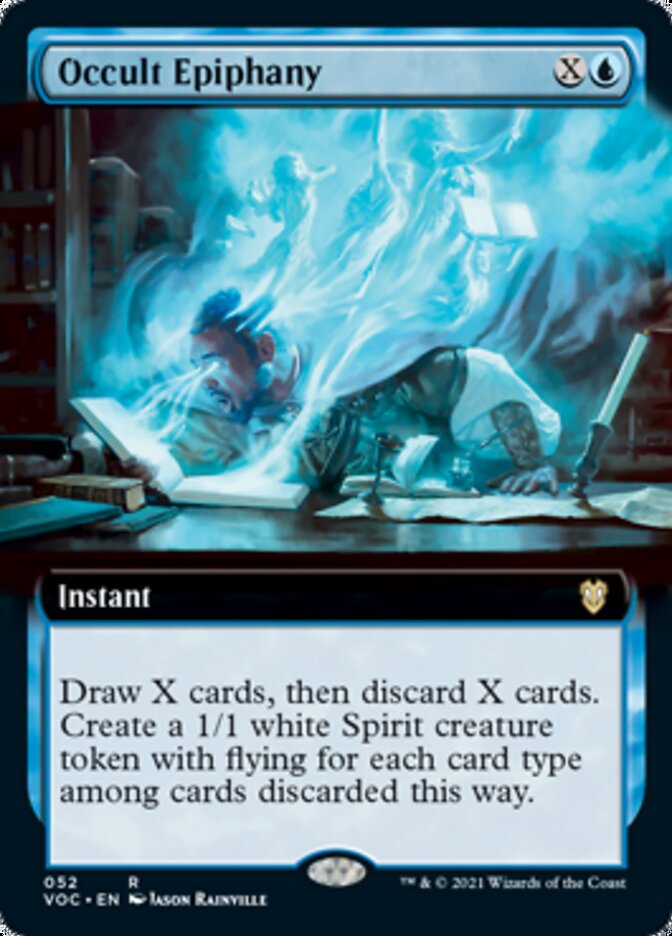 Occult Epiphany (Extended Art) [Innistrad: Crimson Vow Commander] | Gate City Games LLC