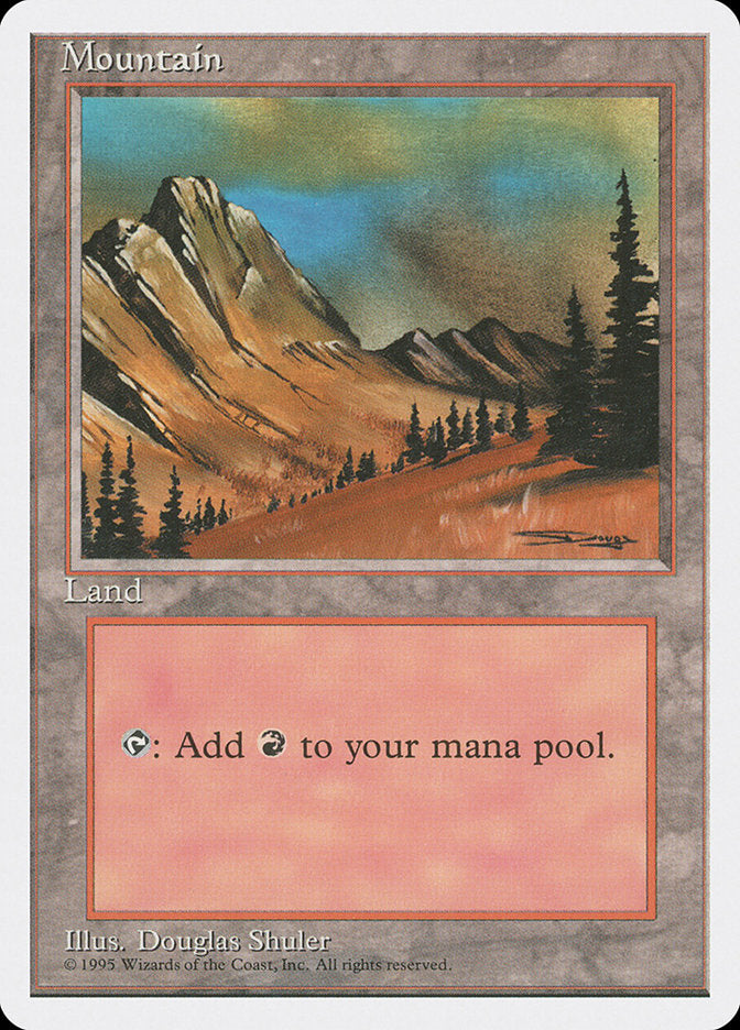 Mountain (No Snow) [Fourth Edition] | Gate City Games LLC