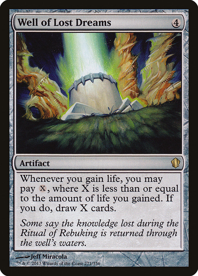 Well of Lost Dreams [Commander 2013] | Gate City Games LLC