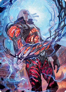Tezzeret, Betrayer of Flesh Art Card [Kamigawa: Neon Dynasty Art Series] | Gate City Games LLC