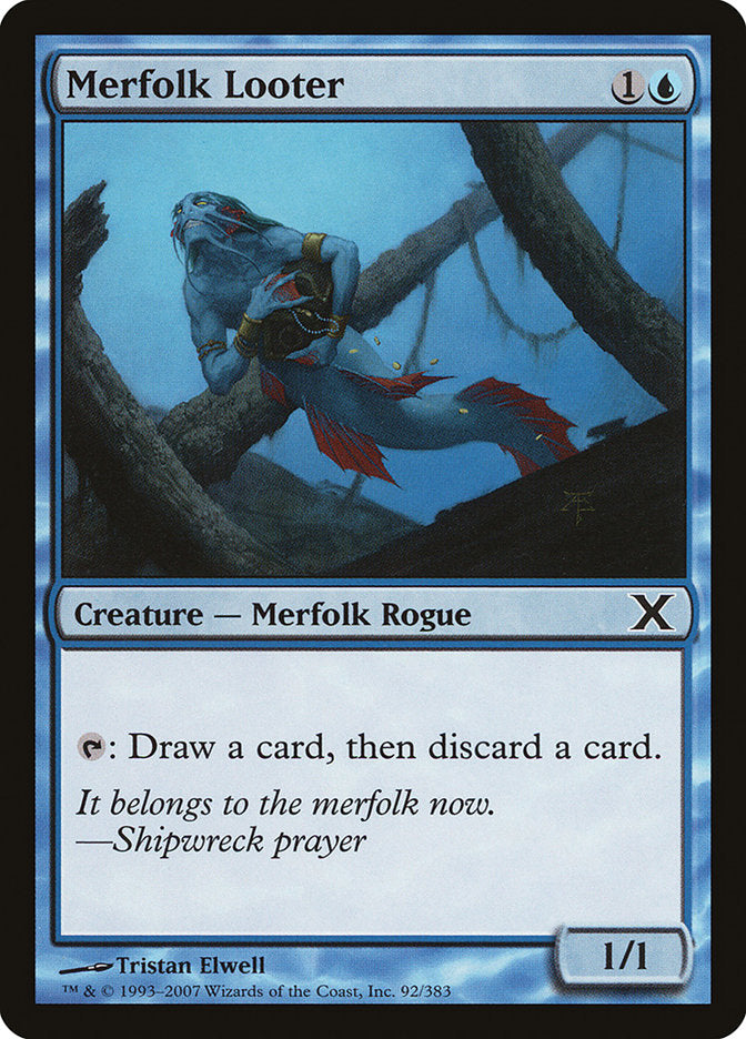 Merfolk Looter [Tenth Edition] | Gate City Games LLC
