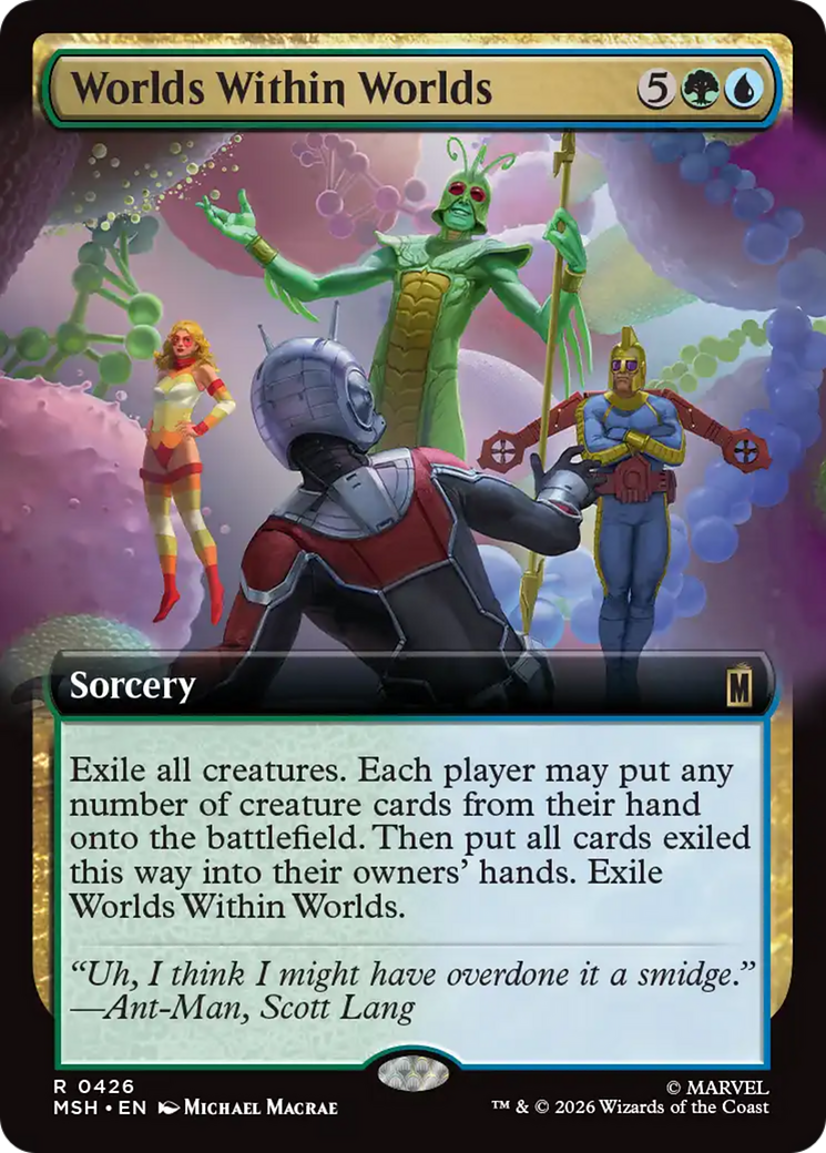 Worlds Within Worlds (Extended Art) [Marvel Super Heroes] | Gate City Games LLC