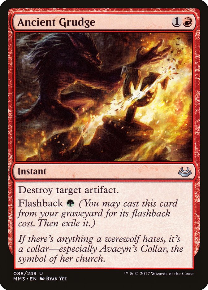Ancient Grudge [Modern Masters 2017] | Gate City Games LLC