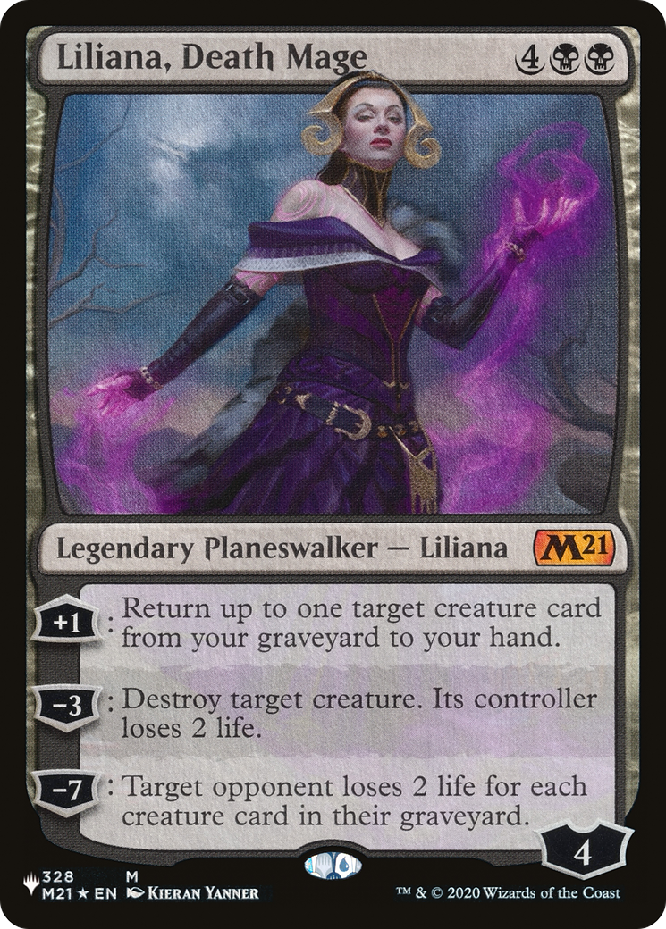 Liliana, Death Mage [The List Reprints] | Gate City Games LLC