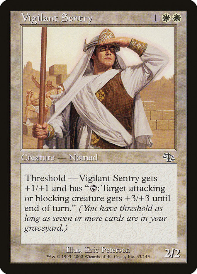Vigilant Sentry [Judgment] | Gate City Games LLC
