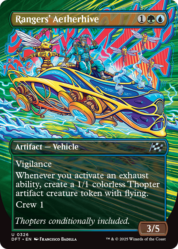 Rangers' Aetherhive (Borderless) [Aetherdrift] | Gate City Games LLC