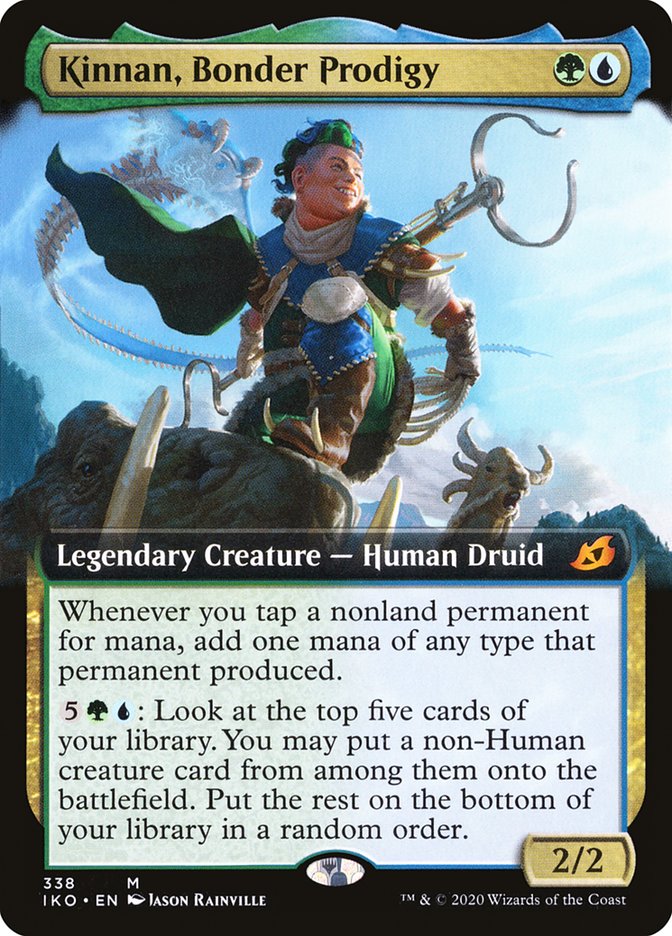 Kinnan, Bonder Prodigy (Extended Art) [Ikoria: Lair of Behemoths] | Gate City Games LLC