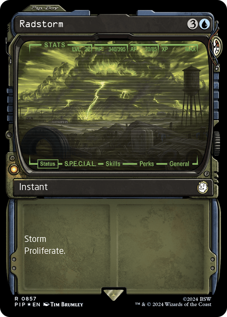 Radstorm (Showcase) (Surge Foil) [Fallout] | Gate City Games LLC