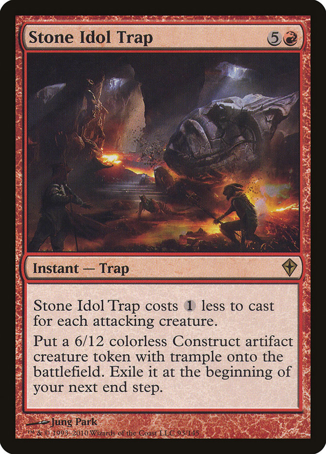 Stone Idol Trap [Worldwake] | Gate City Games LLC