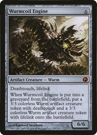 Wurmcoil Engine (Scars of Mirrodin) [Oversize Cards] | Gate City Games LLC