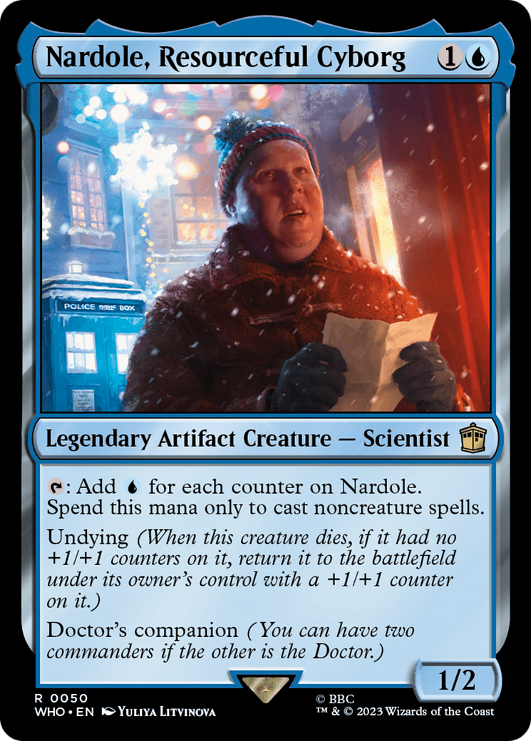 Nardole, Resourceful Cyborg [Doctor Who] | Gate City Games LLC