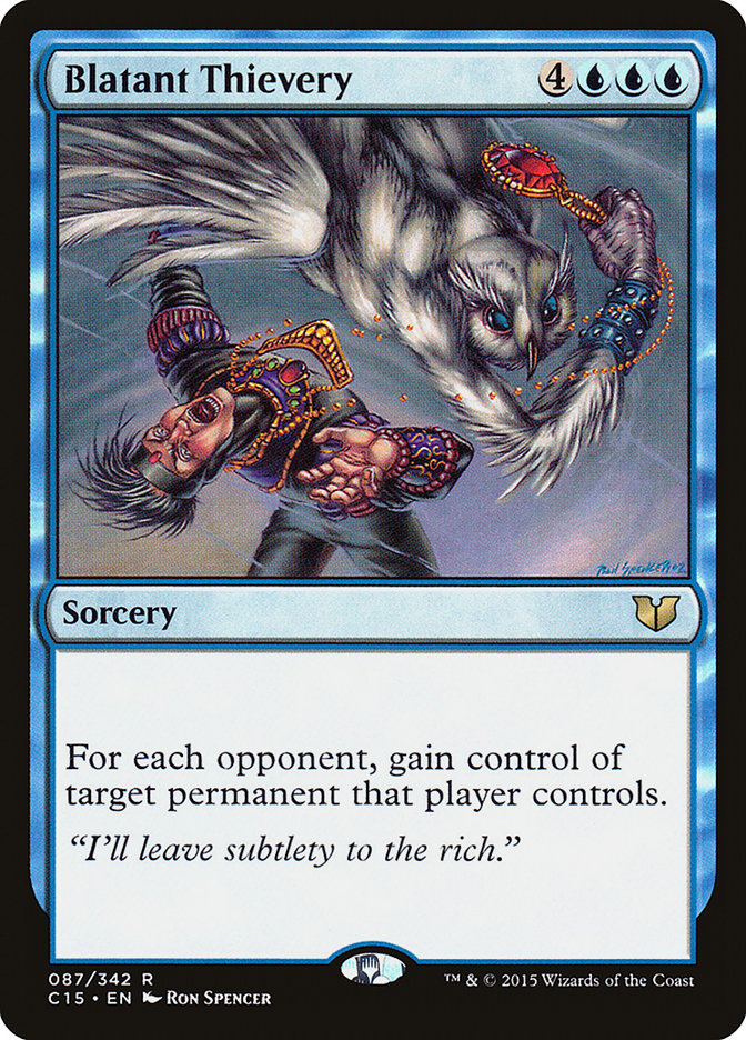 Blatant Thievery [Commander 2015] | Gate City Games LLC