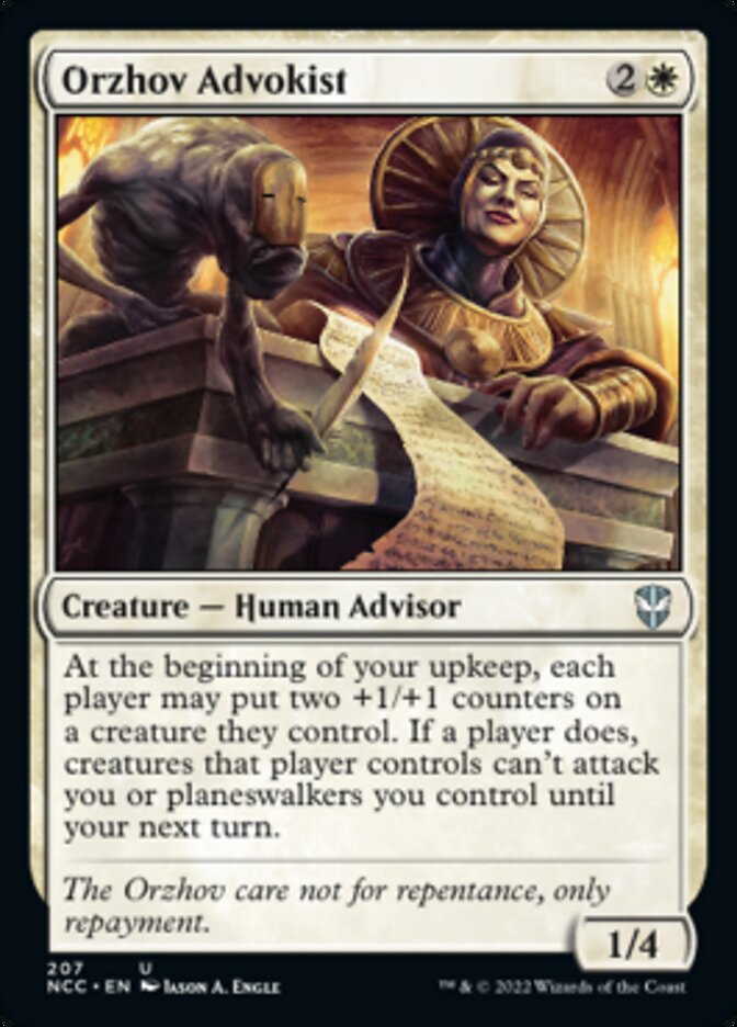 Orzhov Advokist [Streets of New Capenna Commander] | Gate City Games LLC