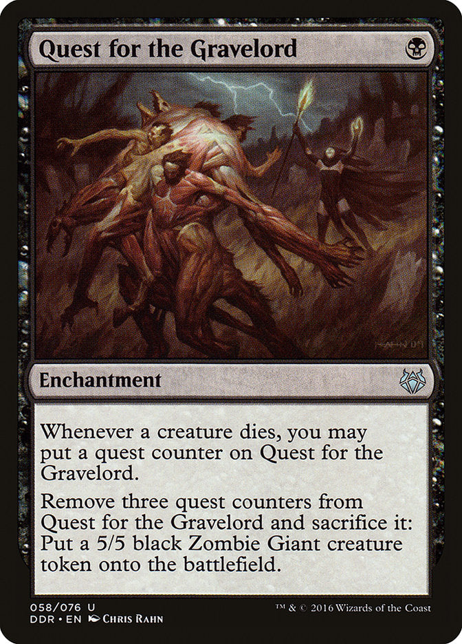 Quest for the Gravelord [Duel Decks: Nissa vs. Ob Nixilis] | Gate City Games LLC