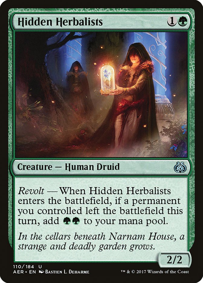 Hidden Herbalists [Aether Revolt] | Gate City Games LLC