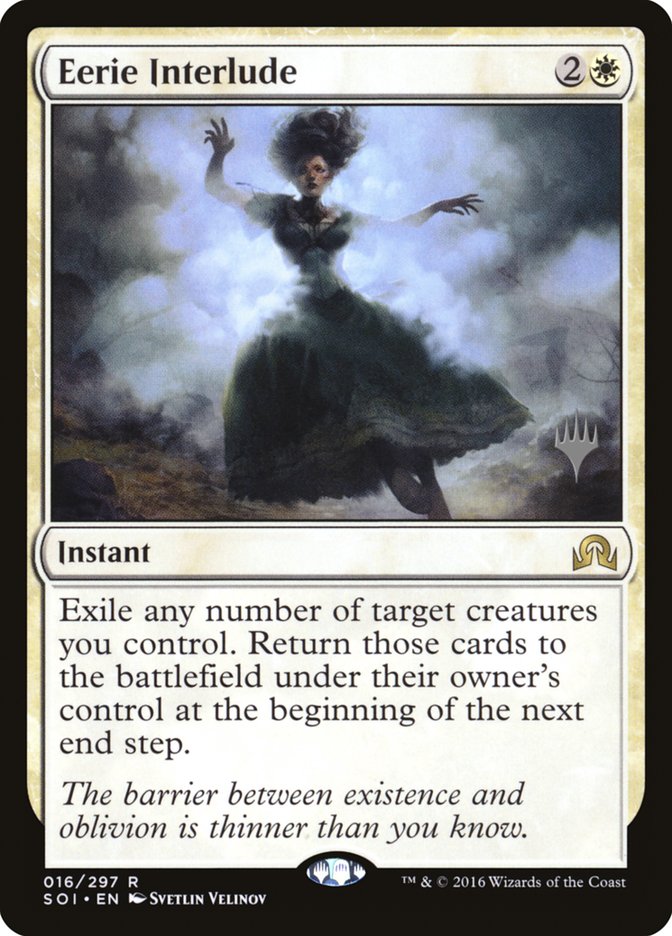Eerie Interlude (Promo Pack) [Shadows over Innistrad Promos] | Gate City Games LLC