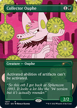 Collector Ouphe (Borderless) [Secret Lair Drop Series] | Gate City Games LLC